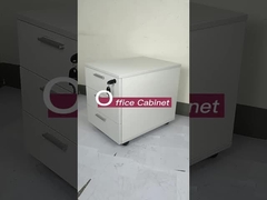 Wood 3 Drawer File Cabinet