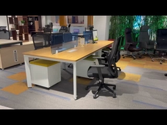 BESTON Furniture White Workstation Desk Office Furniture Modular 1 2 6 People Office Table
