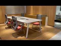 Luxury Wooden 6  8 12 20 Person Table Meeting Room Officeconference Table And Chairs set