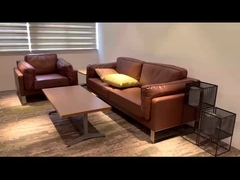 BESTON Furniture Office Room Furniture Sofa Modern Leather Sofa And Coffee Table Set