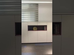 BESTON Furniture Modern White File Cabinet