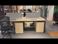 Beston Office Workstations Modular Office Wooden Table 4 People Office Desk