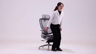 A fully mesh chair designed specifically for long hours of office work!