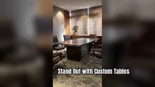 Why Fit In? Stand Out with Custom Tables