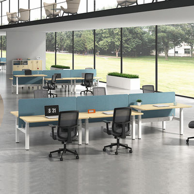 Electric Sit Stand Height Adjustable Desk Metal Legs Computer Standing Desk