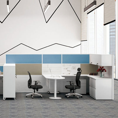 Office Call Center Aluminium Furniture Modular 2 Seater Office Workstation Desks