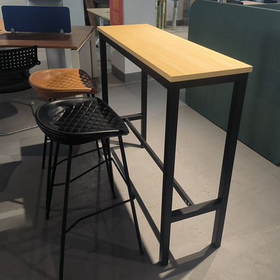 Industrial Style Long Kitchen Dining Metal Wood Restaurant Dinner Bar Table