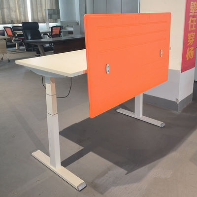 1.6M White Ergonomic Wood Electric Height Adjustable Standing Desk