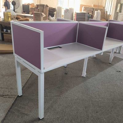 Modular 2 4 6 Office Desks Modern Linear Workstation Office Cubicles Work Station