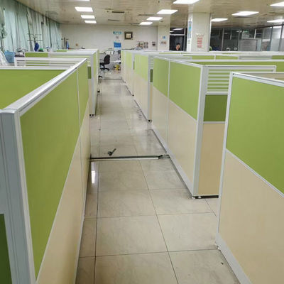 Green 2 4 6 Seater Office Workstation Desk For 2 4 6 Person People