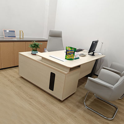 L Shape Executive Office Desk with Customizable Colors and 1800*1600*750mm Dimensions