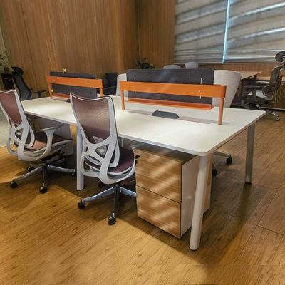 Office Furniture Work Station Desk Wood Office Partition Workstation Desk With Drawer