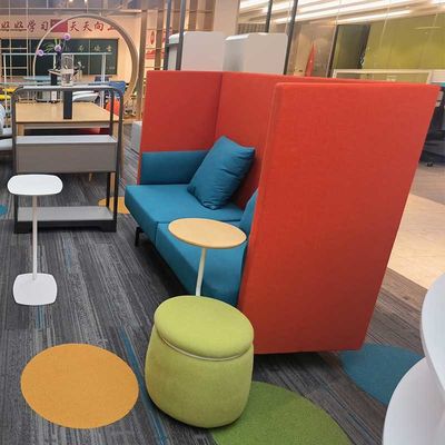 Fabric Modular Office Sofa with Customizable Size for Office and Living Rooms