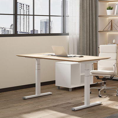 Modern Electric Standing Desk Wood Height Adjustable Standing Desk