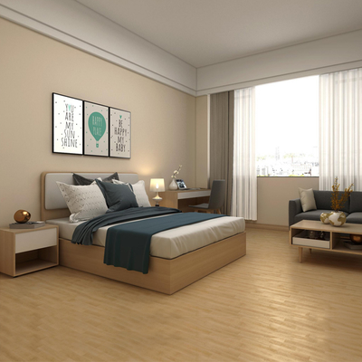 Beston BS-HT19 Hotel Bedroom Set with Bedside Table Custom Wood