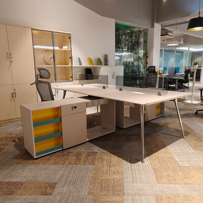 Office Furniture Coworking Spaces Modular 4 Seater People Open Office Desk