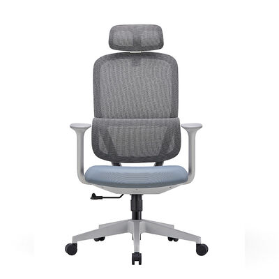 High Back Modern Mesh Office Chair Ergonomic Computer Chair Reclining Executive Chair with Headrest for Workstation