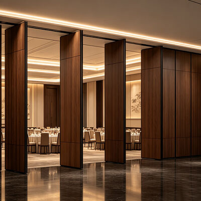 Modern Hotel Mobile Wall Dividers Removable Office Partition Walls Folding Screen