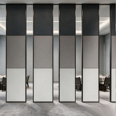 Custom Movable Acoustic Partitions Wall Wooden Room Dividers for Hotel Office